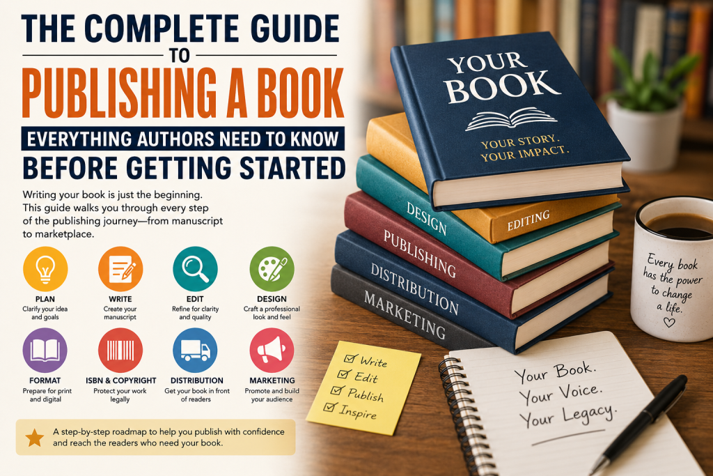 The Complete Guide to Publishing a Book: Everything Authors Need to Know Before Getting Started